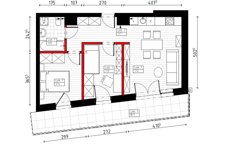 Plan mieszkania