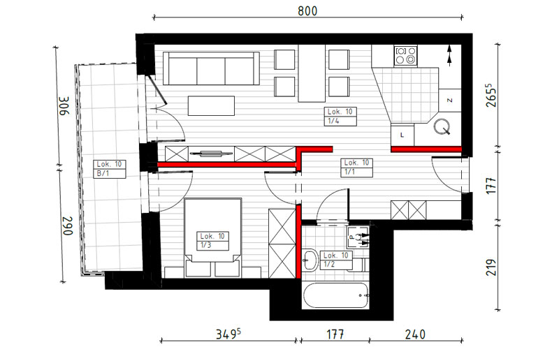 Plan mieszkania