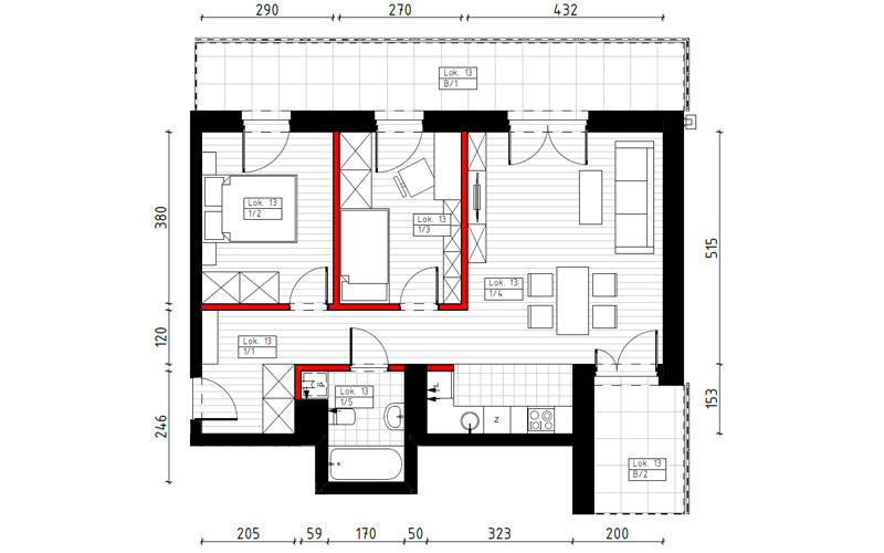 Plan mieszkania