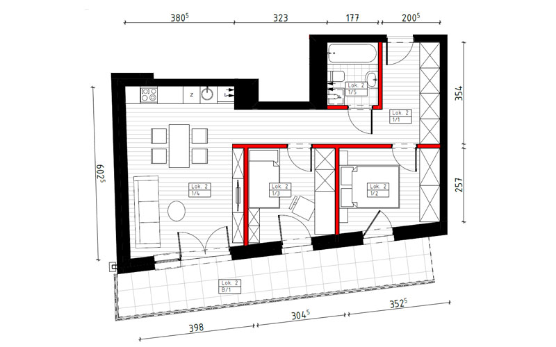 Plan mieszkania