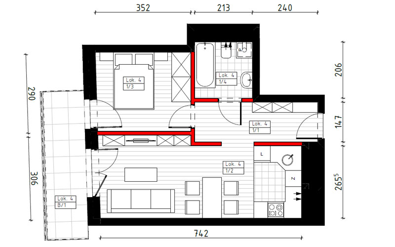 Plan mieszkania