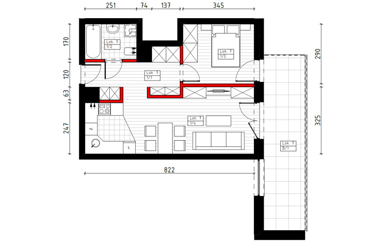Plan mieszkania